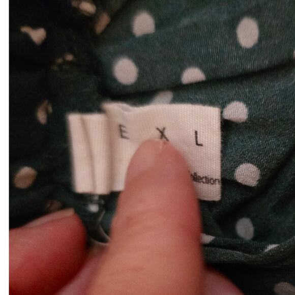 Exlura midi polka dot pleated skirt - Picture 4 of 6